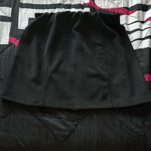NWOTs Have Black Suede Mini Skirt!